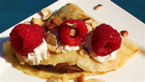 Raspberry Nutella Hazelnut Crepe Recipe Whats Cookin Italian Style