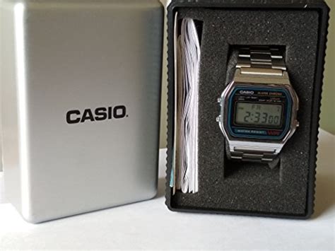 Casio Vintage Series Digital Grey Dial Men S Watch Amazon In Watches