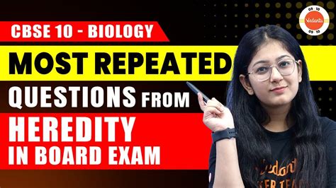 Most Repeated Questions Of Biology Heredity In Board Exams Cbse