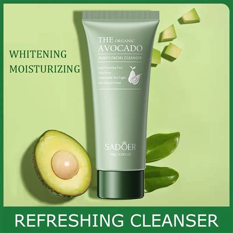 Avocado Cleanser Moisturizing And Oil Control Deep Cleansing Pore