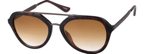 Tortoiseshell Premium Aviator Sunglasses 1131025 Zenni Optical