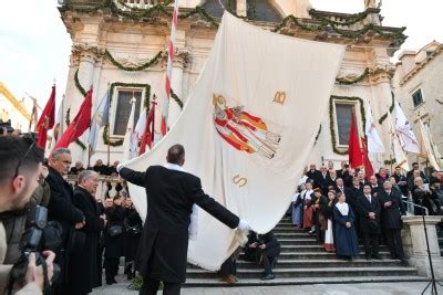 Odr Ana Ceremonija Otvorena Festa Sv Vlaha Budimo Poput Sv