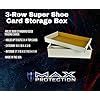 Amazon 4 SUPER Shoe 3 Row Storage Box 3000 Ct Corrugated