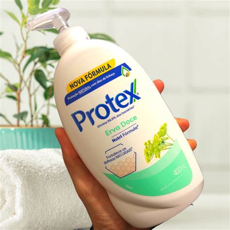 Protex Erva Doce Sabonete L Quido Antibacteriano Para As M Os Ml