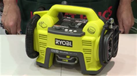 Ryobi One 18V Cordless Air Inflator And Deflator Skin Only