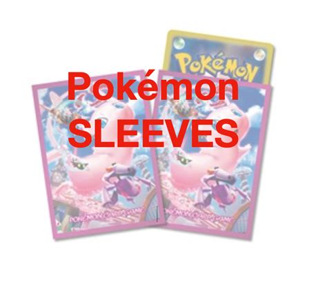 Pokemon Tcg Deck Sleeves Sword Shield Series Dynamax Mew