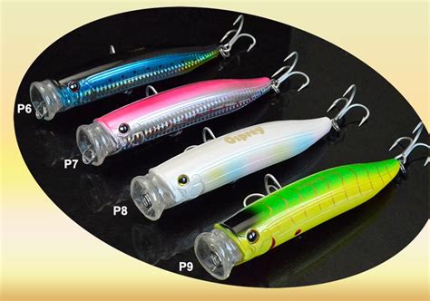 Ocean Fishing Stickbait And Popper Wooden And Plastic Stickbait