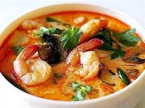 Soupe La Citronnelle Et Aux Crevettes Tom Yam Kung