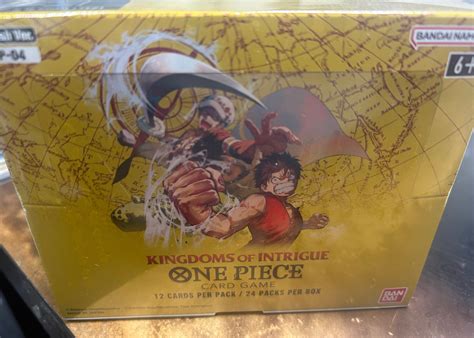 ONE PIECE OP-04 KINGDOMS OF INTRIGUE SEALED BOOSTER PACK – TPV POKE CENTER