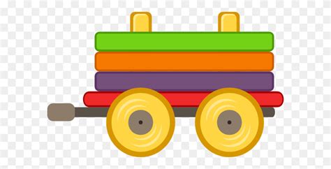 Loco Train Carriage Clip Art - Carriage Clipart - FlyClipart