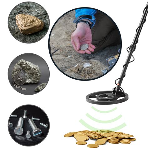 Waterproof Metal Detector Portable Lightweight Metal Detector Digital Metal Detector With