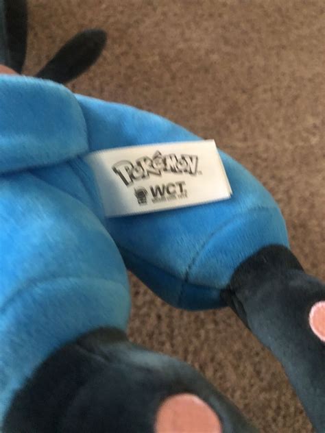 Mavin Official Pok Mon Wicked Cool Toys Wct Lucario Plush Soft