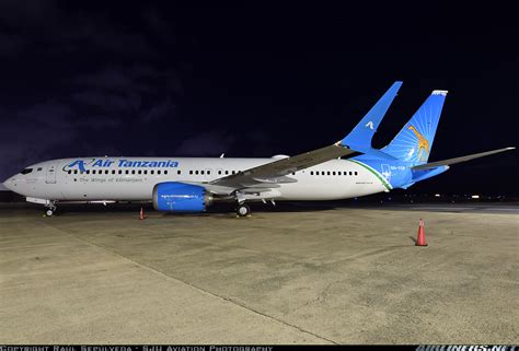 Boeing 737 9 Max Air Tanzania Aviation Photo 7365677