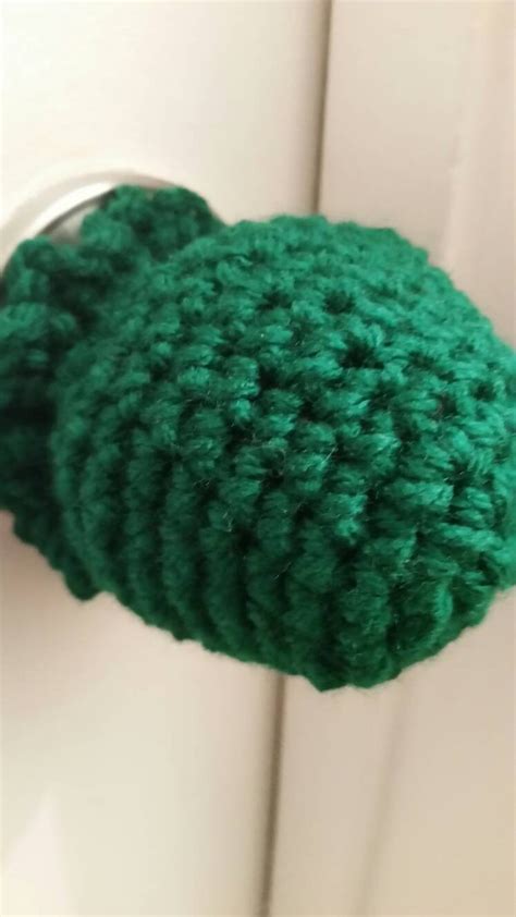 Crochet Door Knob Safety Covers, Crochet Door Knobbers, Door Knob ...