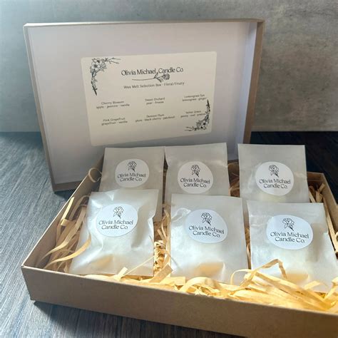 Wax Melt Discovery Box Olivia Michael Candle Co