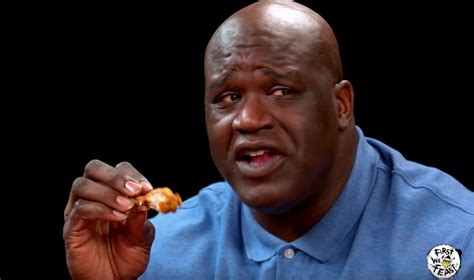 Shaqs Top 9 Reactions To Eating The Hottest Wings In The World