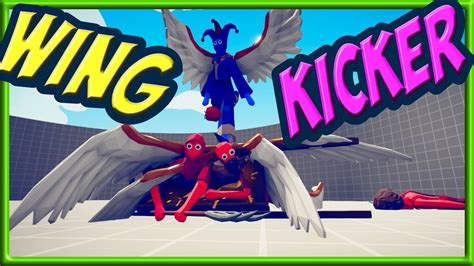 Wing Kicker Vs Every Unit With Wing 1v1 Tabs Bug Dlc Mods Gameplay