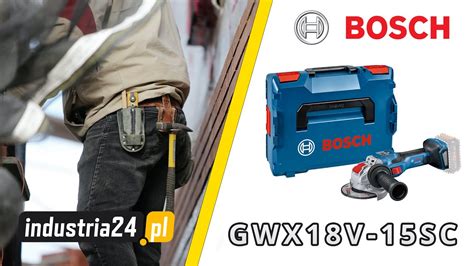 Bosch Gwx V Sc Profesjonalna Akumulatorowa Szlifierka K Towa Z