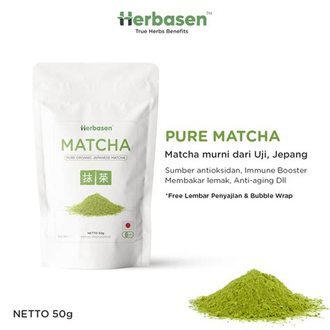 Jual Pure Japanese Matcha Powder Bubuk Macha Premium Murni Tanpa Gula