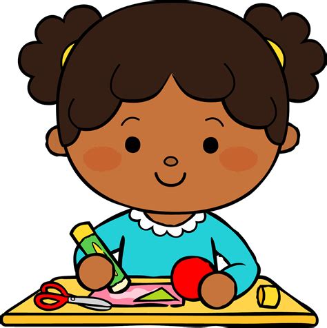 Niña Clipart Manualidades Pre School Child Drawing Png Download