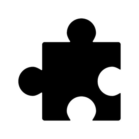 Premium Vector Puzzle Icon Vector