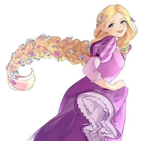 Rapunzel In The Wind By Sunnypoppy On Deviantart