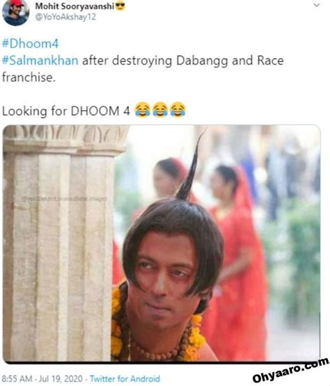 Latest Dhoom 4 Funny Memes Oh Yaaro