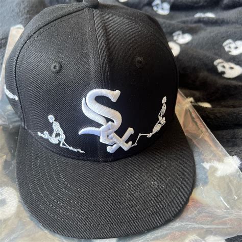 Teamsesh Team Sesh “sex” Whites Soxs Hat With Depop