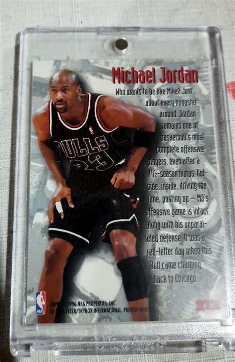 Raw Mint Michael Jordan Fleer Metal Nuts Bolts Card Hobbies Toys