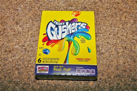 The Shit I Eat: Tropical Flavors Fruit Gushers