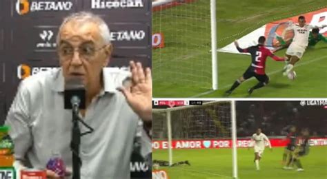 Jorge Fossati Discrepa Con Reportera Tras Cuestionarle El Gol De Alex