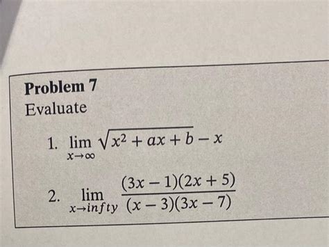 Solved Problem 5 Evaluate 1 Limx→4x−4x−2 2