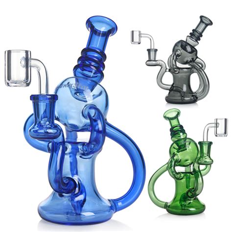 Phoenix Star Inches Recycler Dab Rig With Mm Quartz Banger