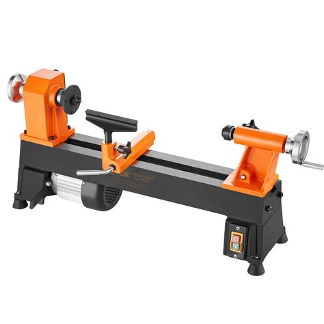 VEVOR Tour à Bois d Établi 254x455 mm 0 5 CV 370 W Bricolage de Travail