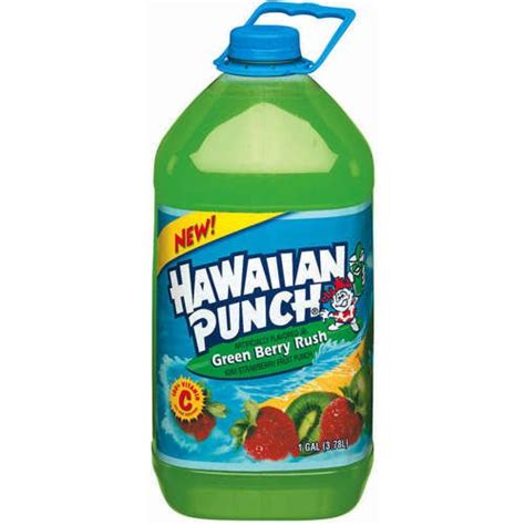 Hawaiian Punch Green Berry Rush Fruit Punch 1 Gal In 2021 Ninja