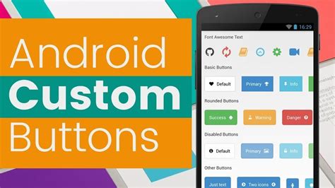 Custom Buttons Design In Android Studio Tutorial Elum Technology