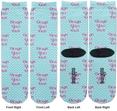 Design Your Own Adult Crew Socks | YouCustomizeIt