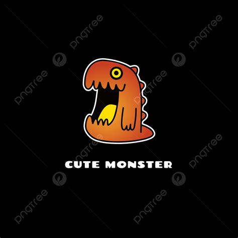 Monster Illustration Vector PNG Images, Monster Logo Design Vector ...