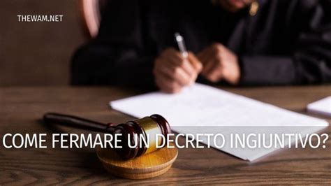 Troppi Debiti Come Fermare Un Decreto Ingiuntivo