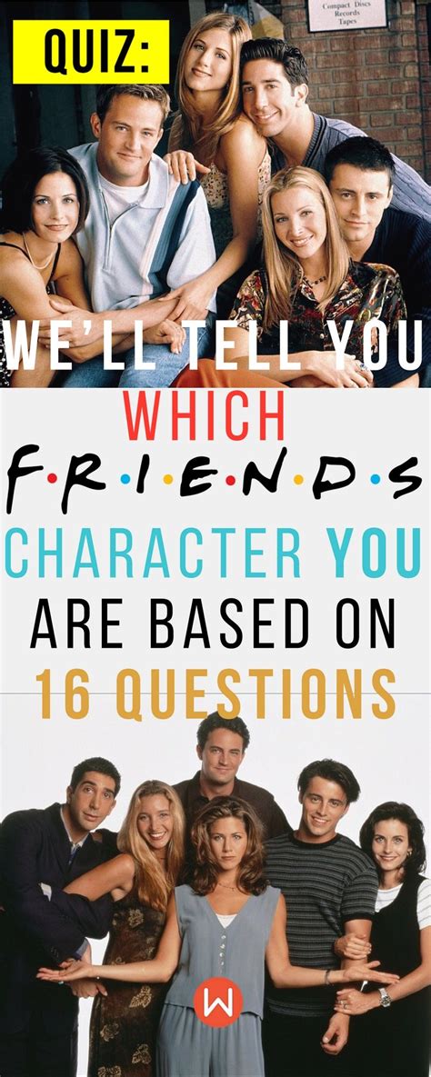 Quiz: Which Friends character are you? Buzzfeed Quizzes, Playbuzz Quiz ...