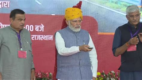 Pm Modi In Rajasthan દિલ્હીથી જયપુર ફક્ત 330 કલાકમાં પહોંચી શકાશે