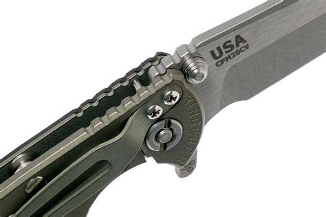 Rick Hinderer XM 18 3 Spanto Gen 4 CPM 20CV Black G10 Battle Green