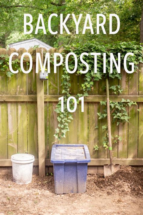 DIY Compost Bin + Backyard Composting 101 - Live Free Creative Co