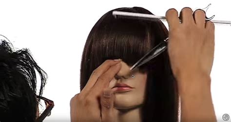 Try This Insanely Easy Twist Cutting Technique For Amazing Bangs