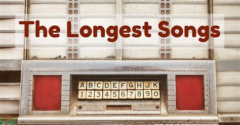 The Longest Songs - Portable Press