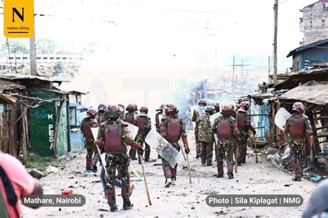 Ntv Kenya On Twitter Pictures Scenes From Mathare In Nairobi