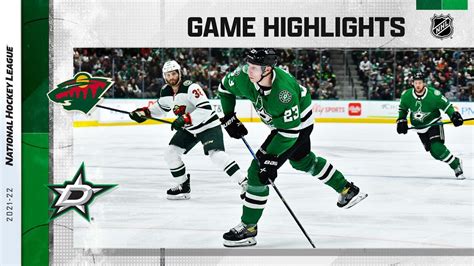 Wild @ Stars 12/20/21 | NHL Highlights