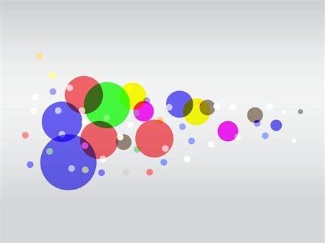 Colorful Circles Vector Vector Art Graphics Freevector