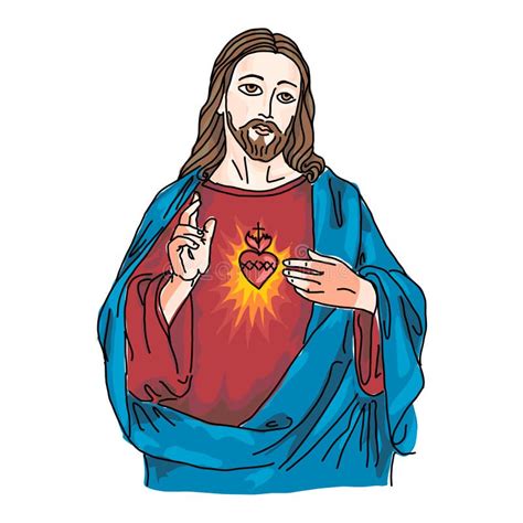 Divine Mercy Jesus Sacred Heart Stock Illustrations 32 Divine Mercy