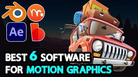 Best Motion Graphics Software YouTube